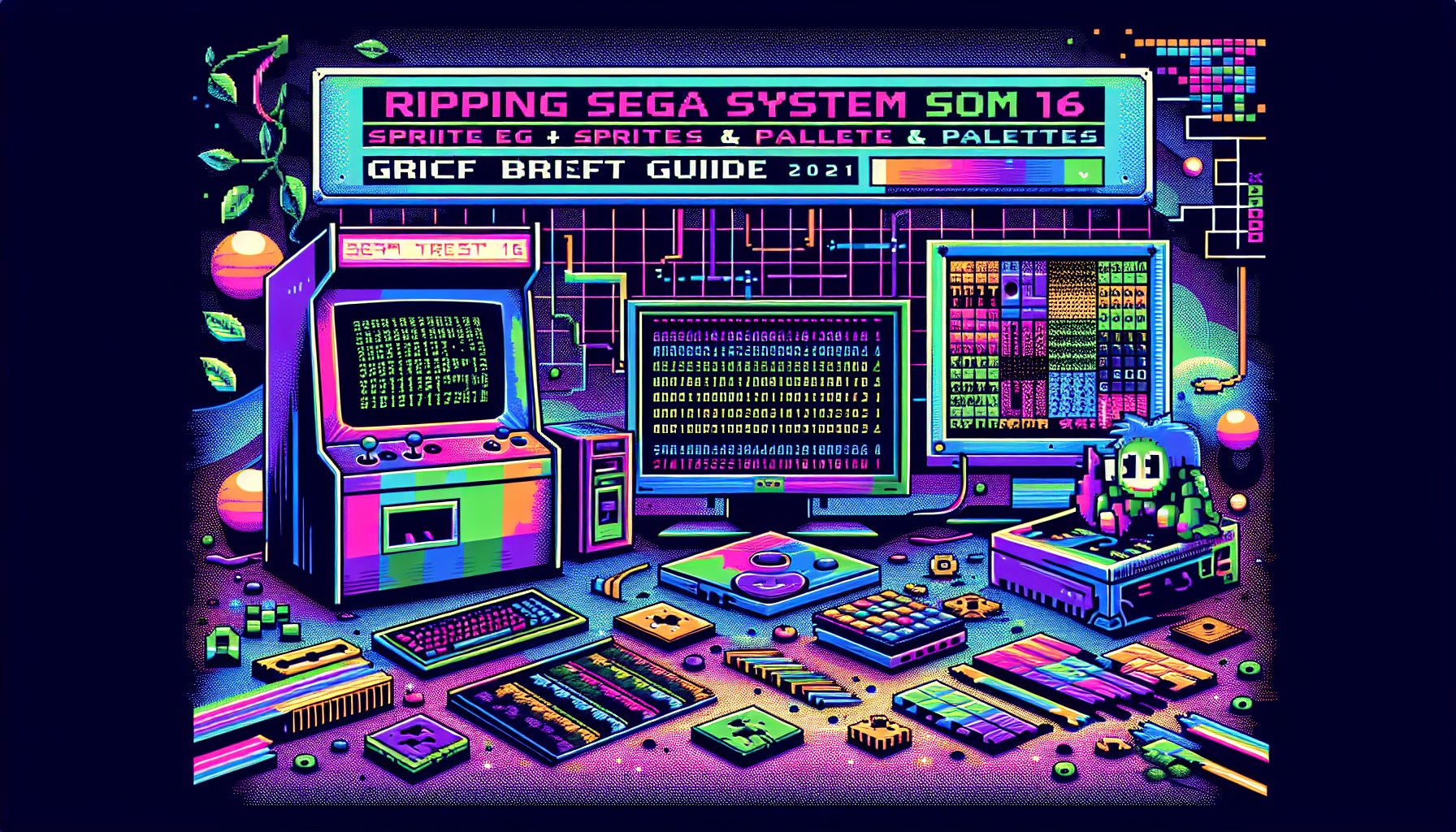 Ripping Sega System 16 Sprites and Palettes: Brief Guide (2021)