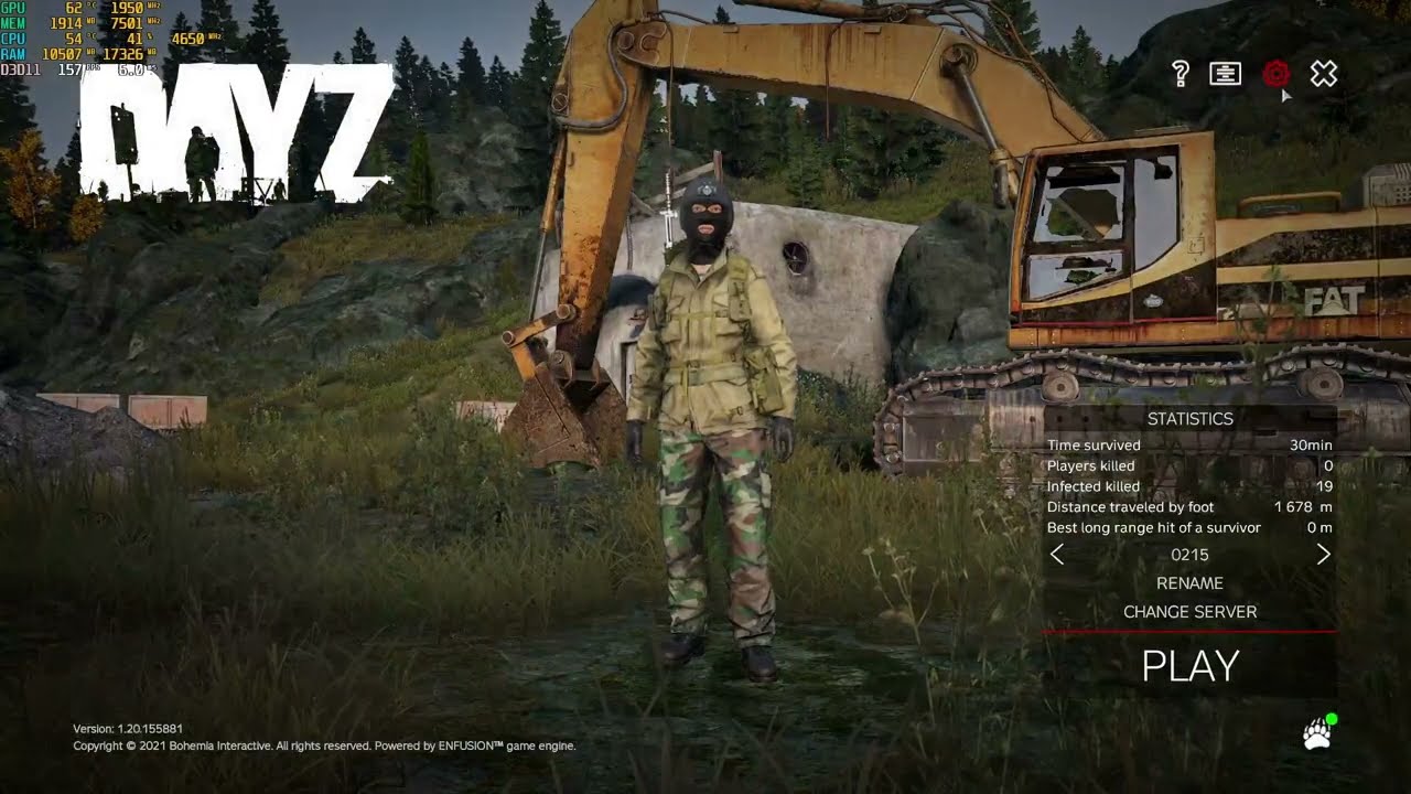 DayZ 8GB 램으로 구동 가능할까요? - 게이머 코어