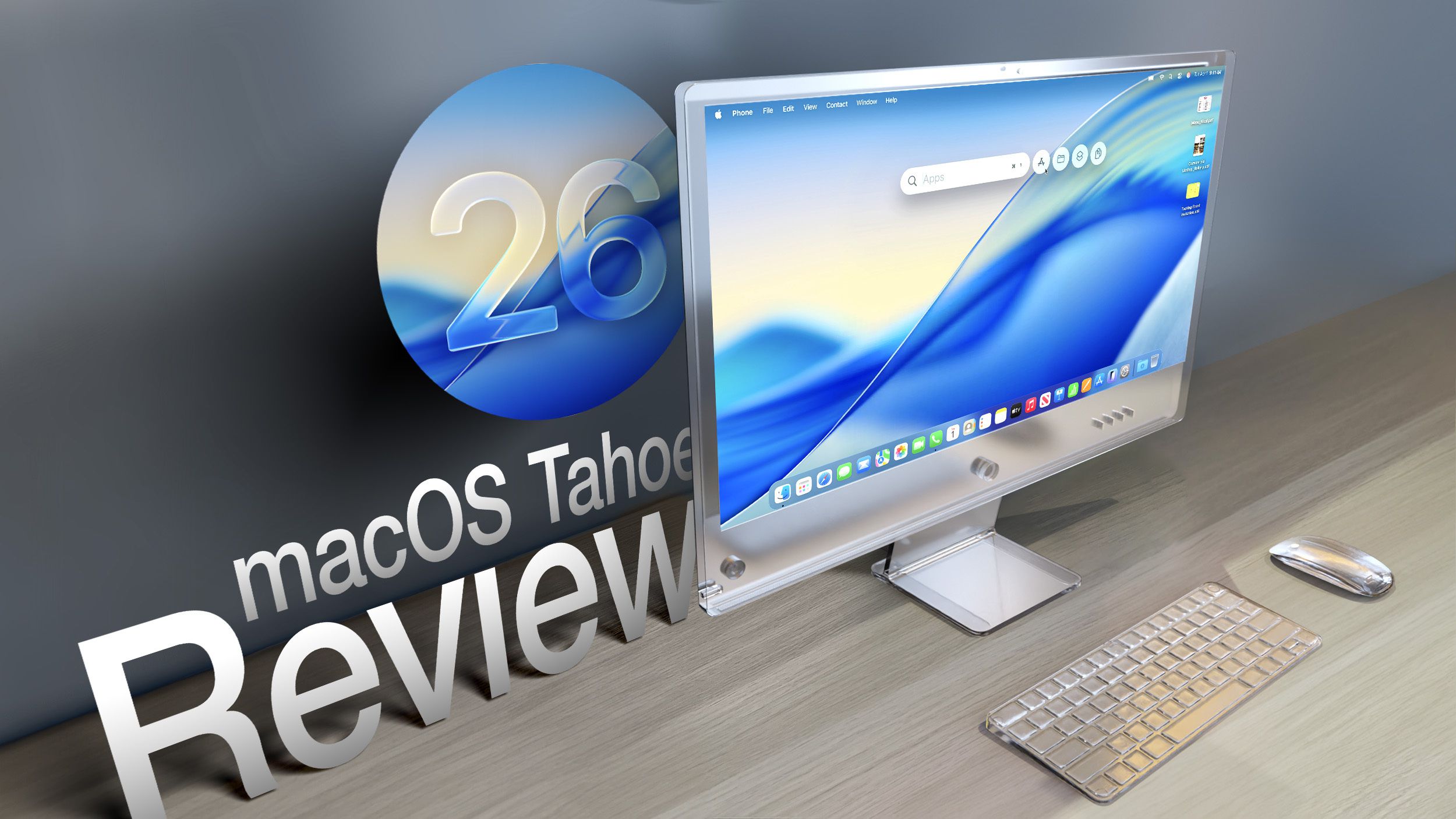 macOS 타호 리뷰: 스포트라이트는 빛나지만, 리퀴드 글래스는 실망스러워